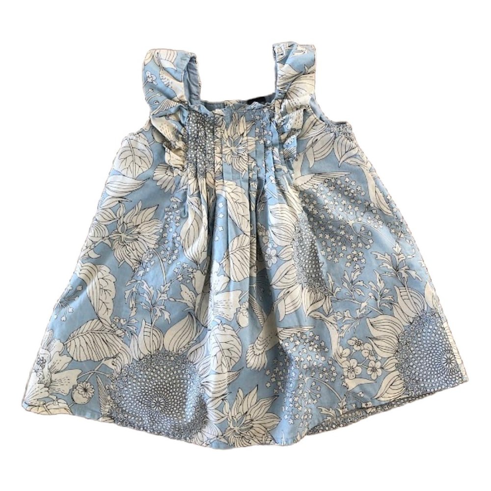 babyGAP Toddler Ruffle Hummingbird Dress Size 12-18M